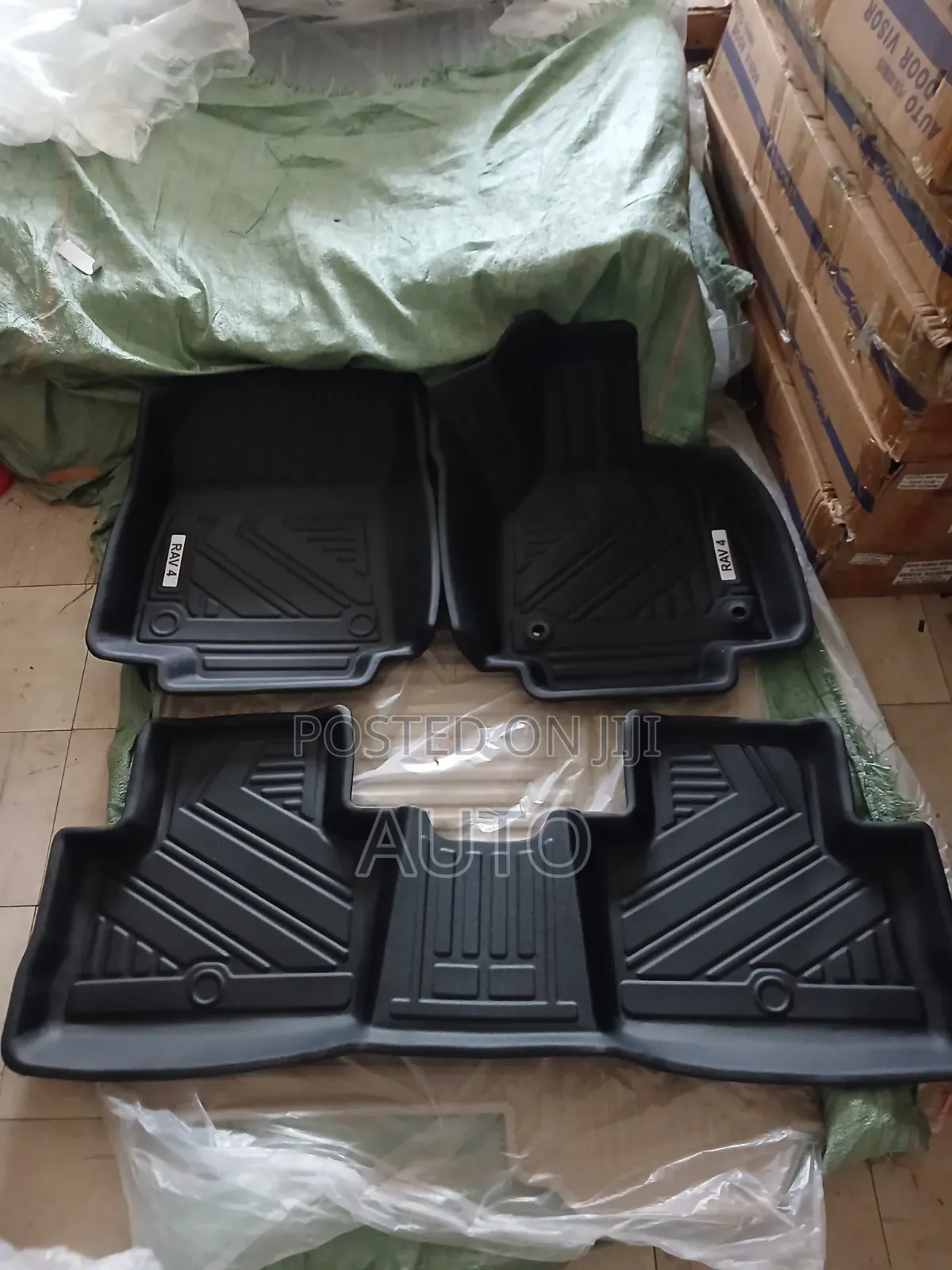 Toyota RAV4 2019+ TPE Floor Mats | Custom Fit 3D Car Mats