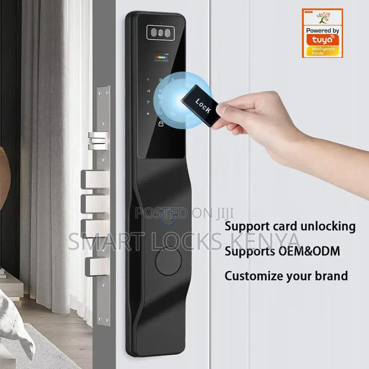 Remote Control Passcode Biometrics Enabled Recognition Phone APP