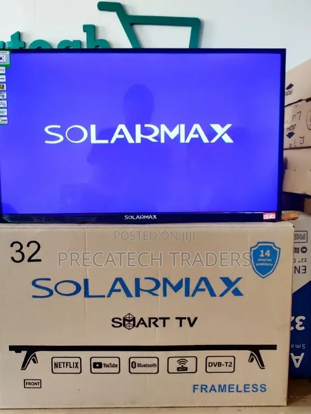 Solarmax 32" Smart LED TV With WiFi Bluetooth