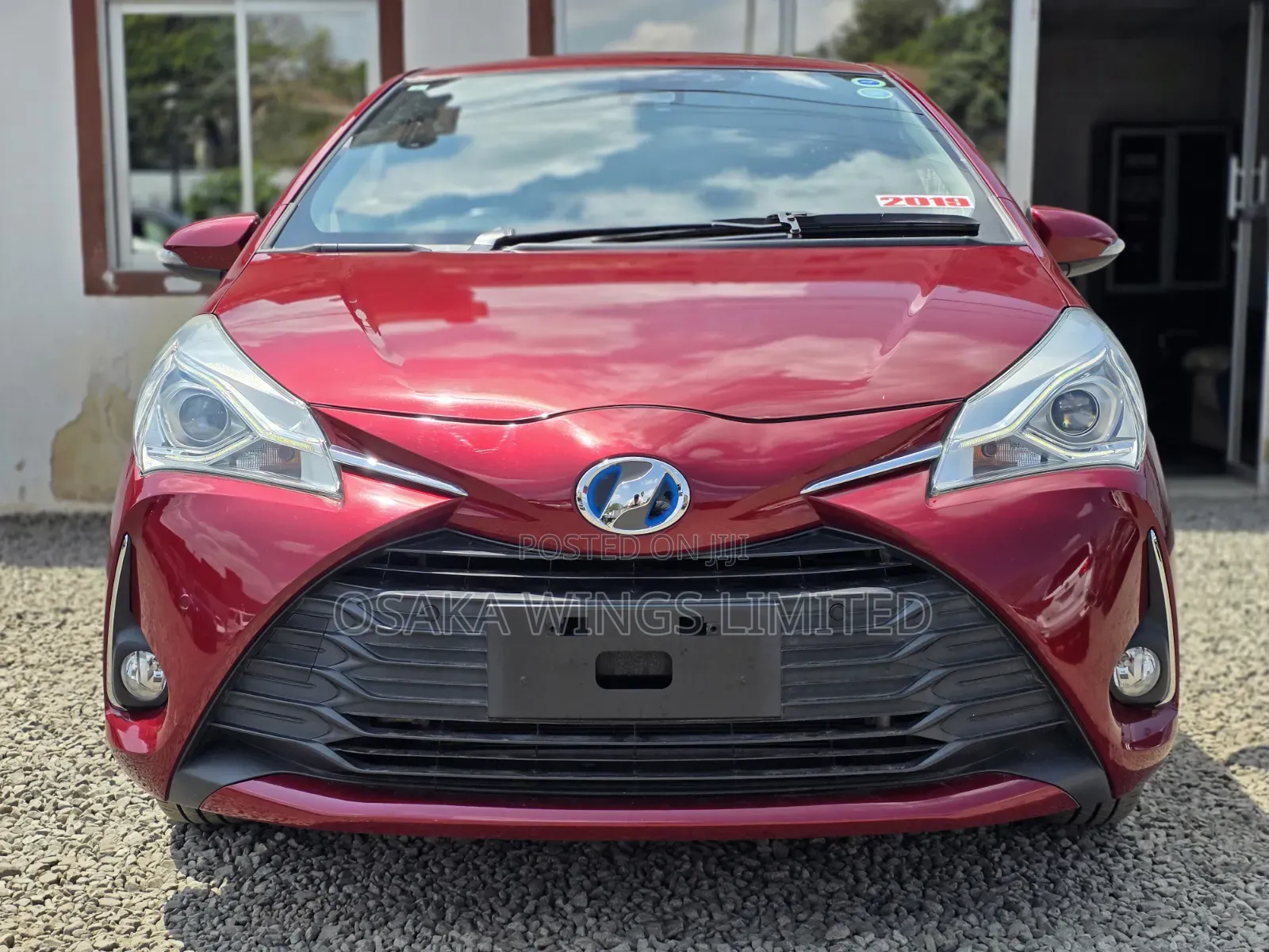 Toyota Vitz 2019 Red