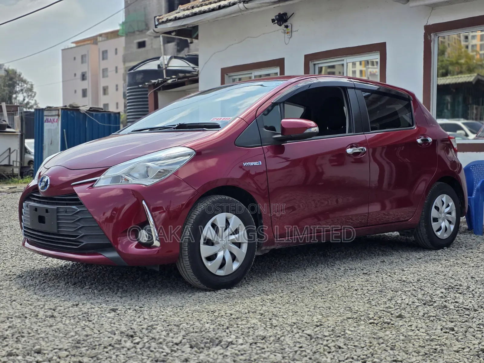 Toyota Vitz 2019 Red