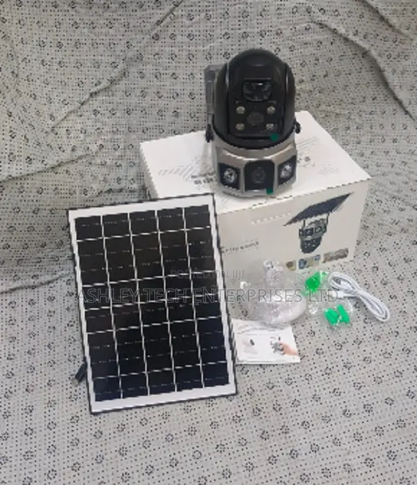 Outdoor 4G Solar Camera Dual Lens – SIM Enabled CCTV