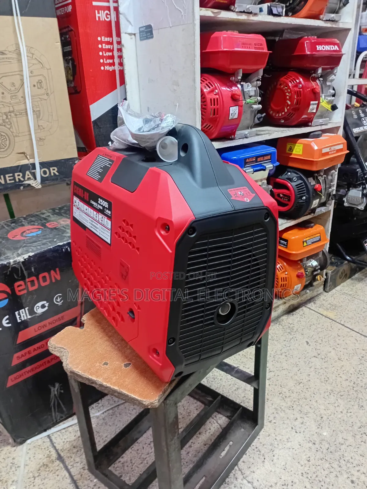High Quality 2.5kva Cigma UK Petrol Silent Generator