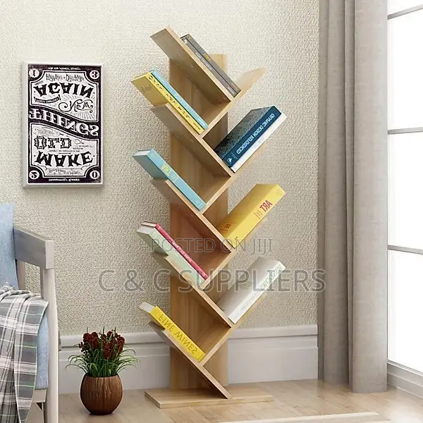 Wooden Display Bookshelf