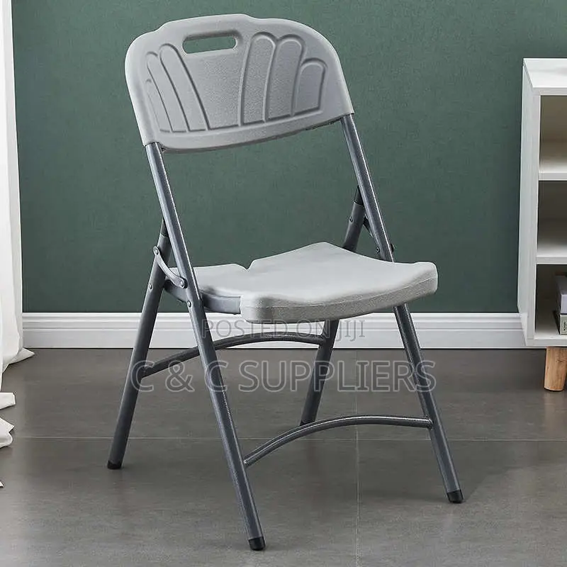 Modern Plastic Folding Training Chair.