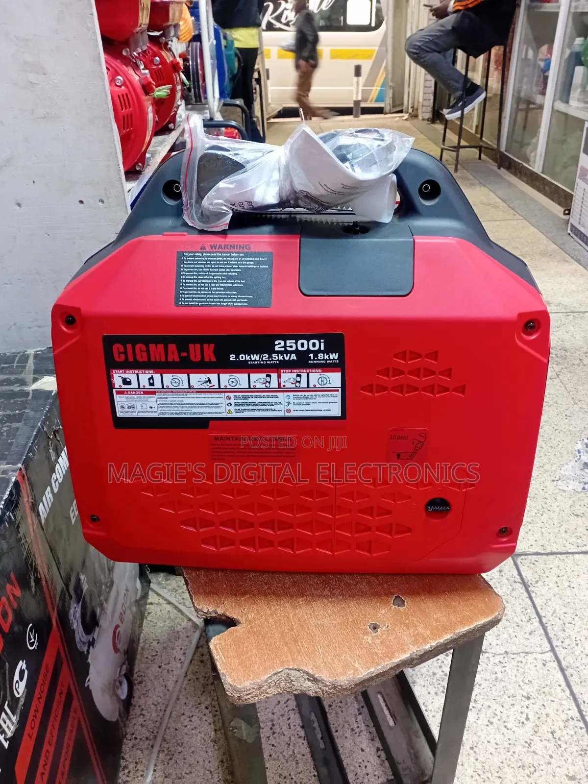Well Performing 2.5kva Cigma UK Silent Petrol Generator