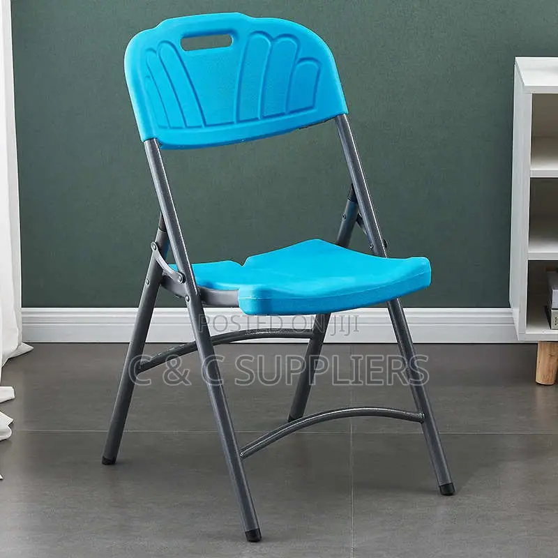 Modern Plastic Folding Training Chair.