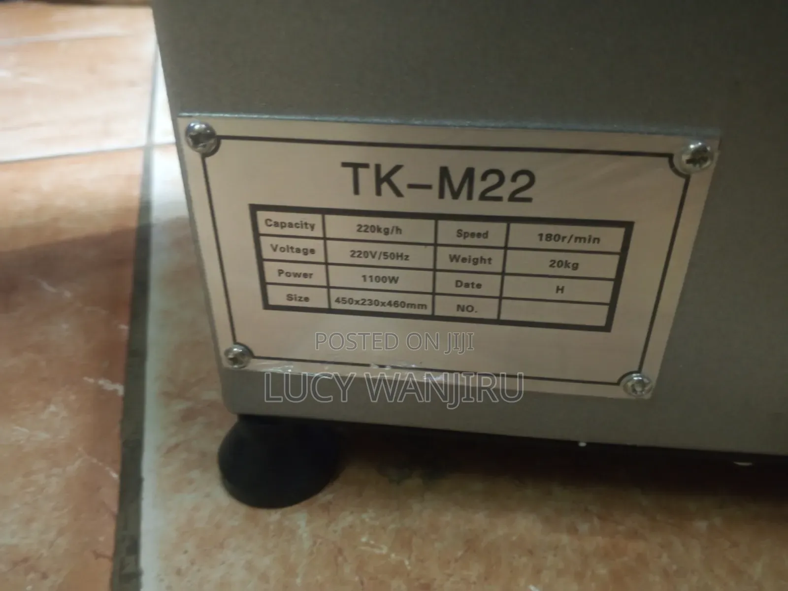 Reverse M22 Meat Mincer