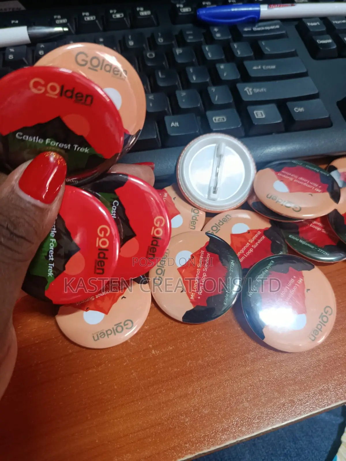 Badges Button Round