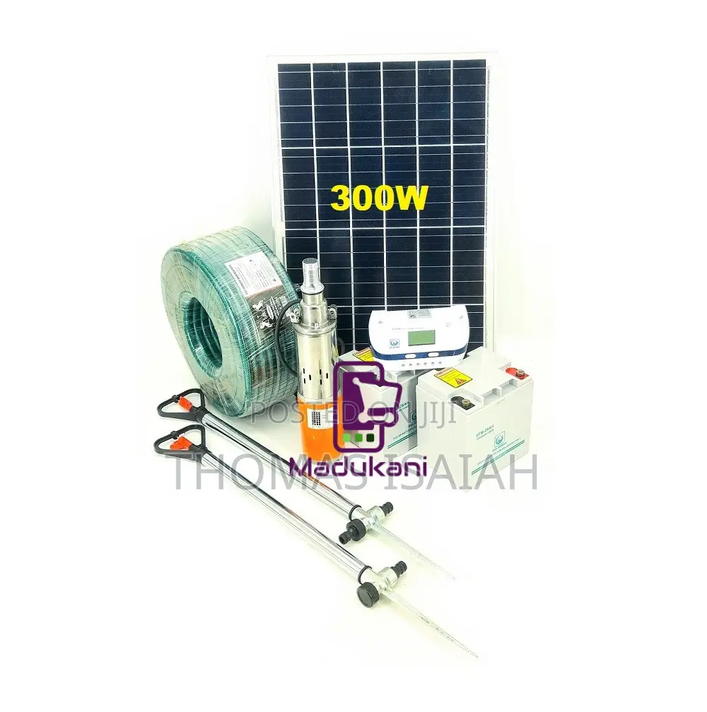 3FMD24 Solar PUMP AND BATTERY Complete Solar Irrigation Kit