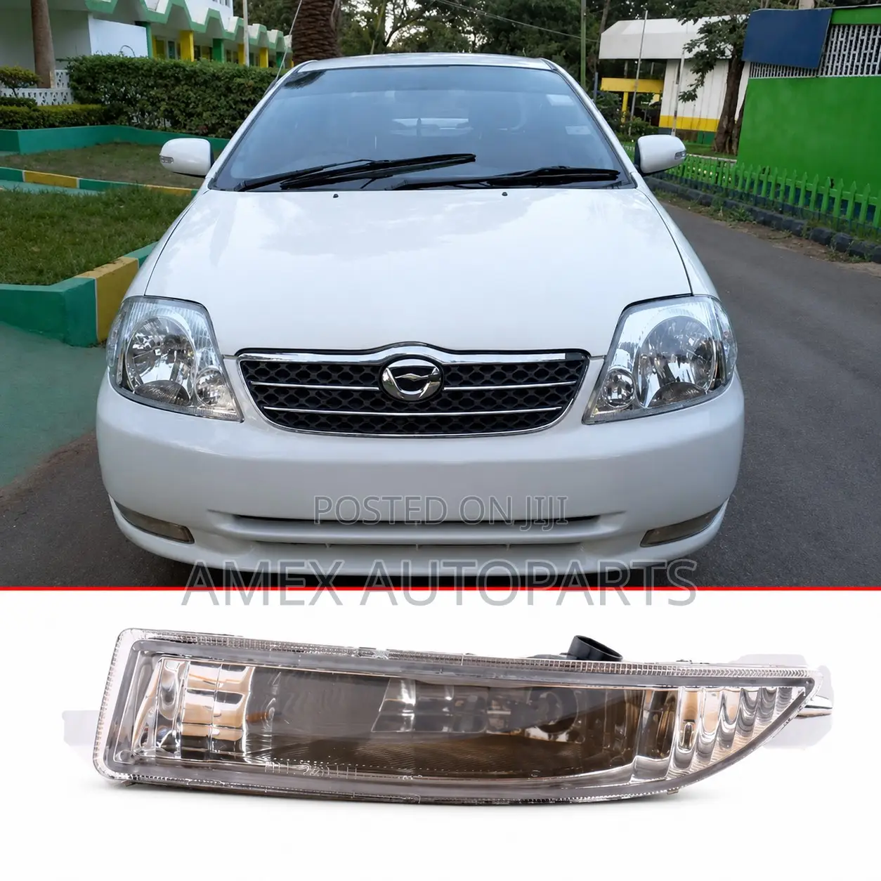 Fog Lamp Unit Toyota Corolla Fielder Nze 2001 to 2003 Model