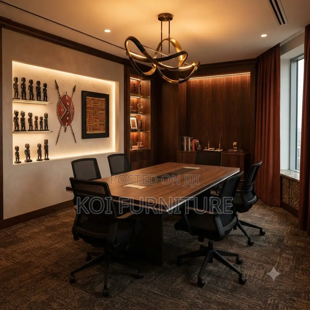 Boardroom Table; 3 Meters Administration Wood Boardroom Table