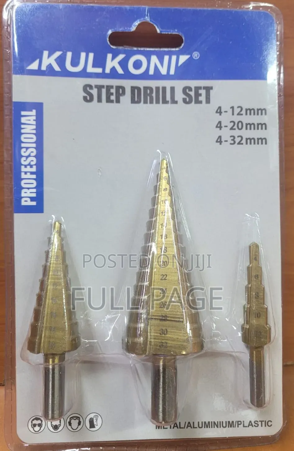 3 PCS Step Drill Set