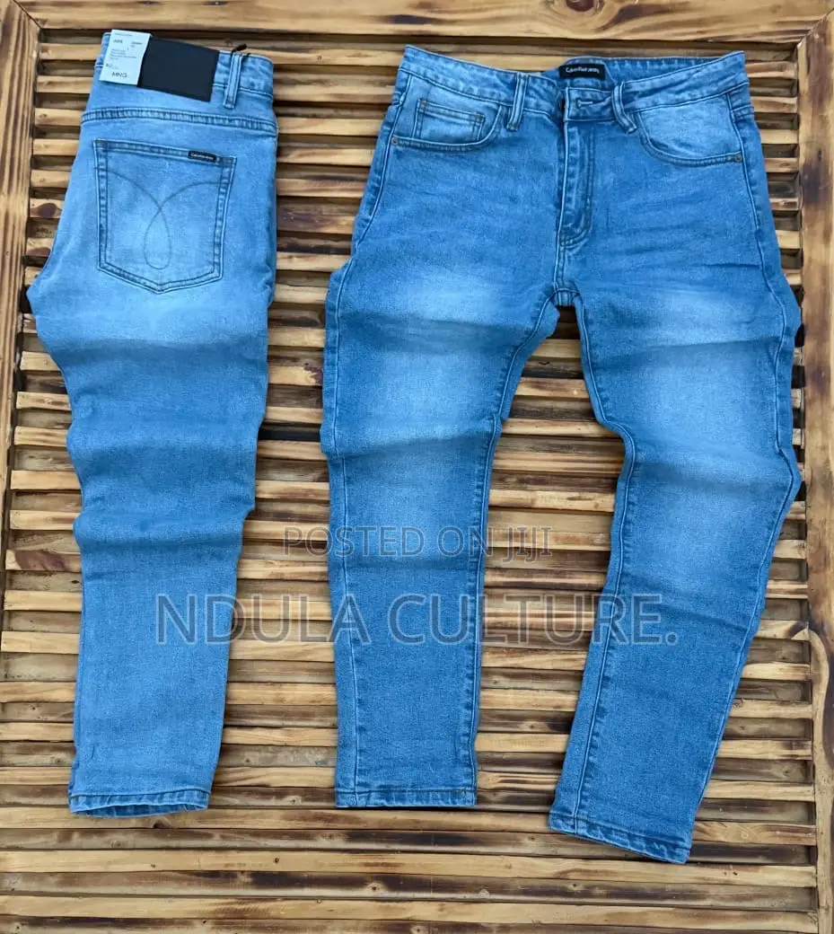 Plain Denim Jeans