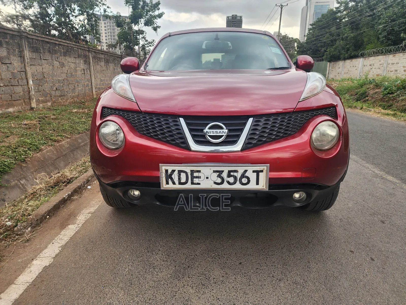 Nissan Juke 2014 Red