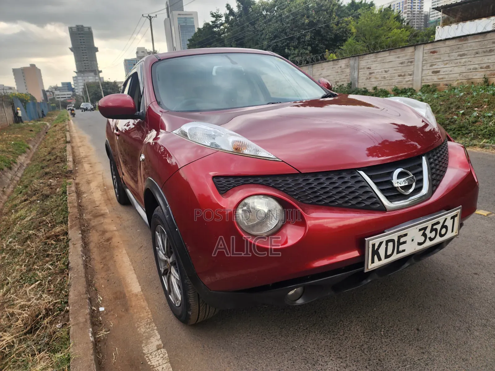 Nissan Juke 2014 Red
