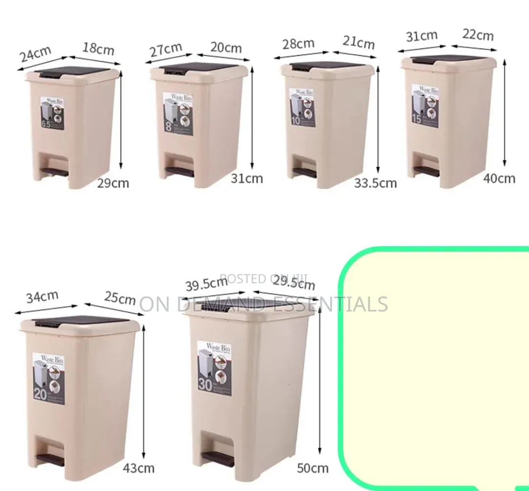 Quality Pedal/ Push Dustbin