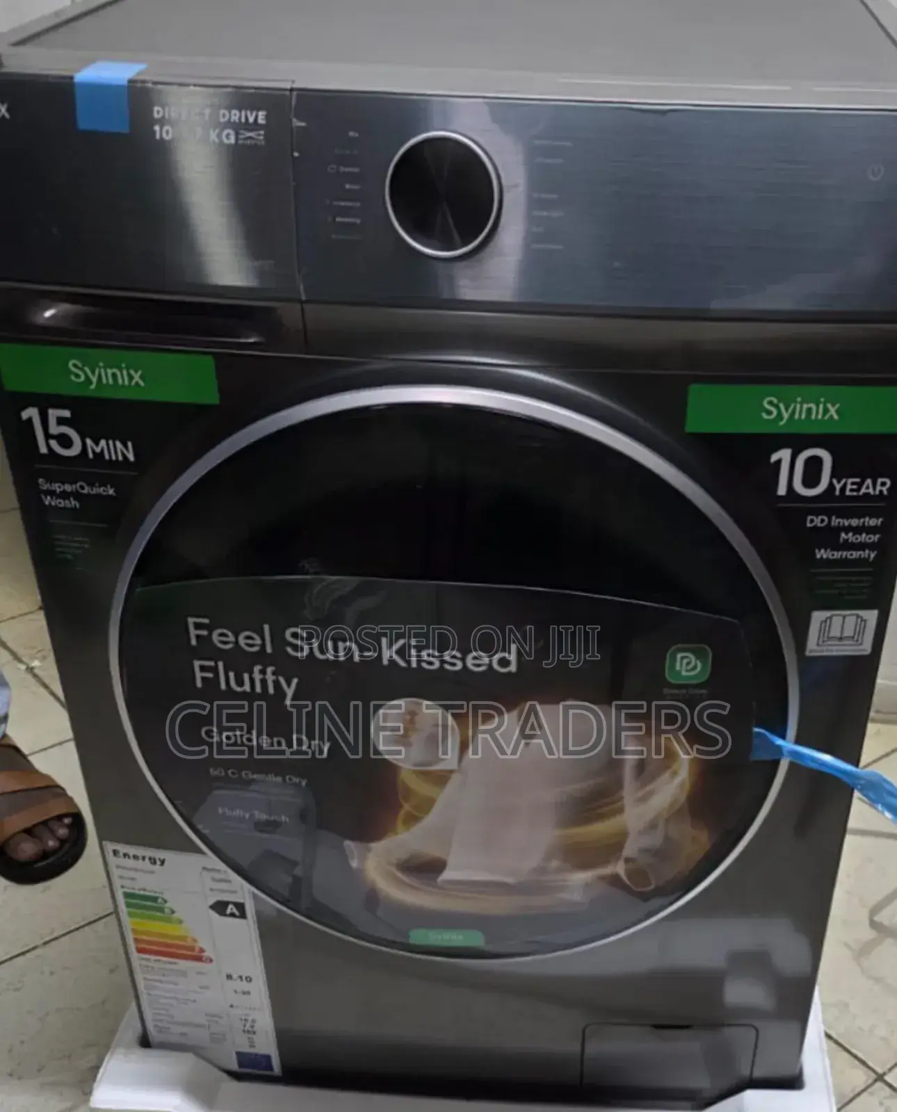 Synix 8kg Full Automatic Wash and Spin Washing Machine