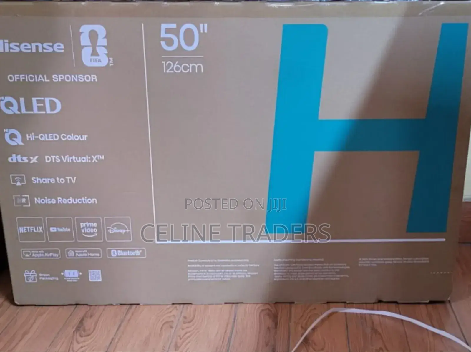 50inch QLED Hisense TV