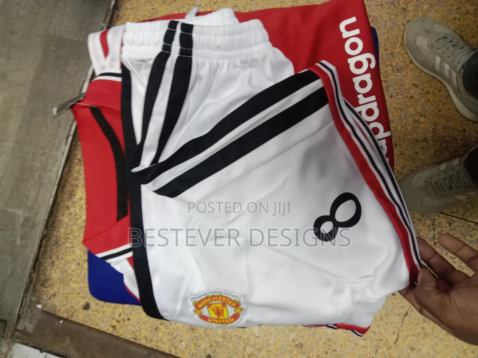 Kids Man U Jersey Printing