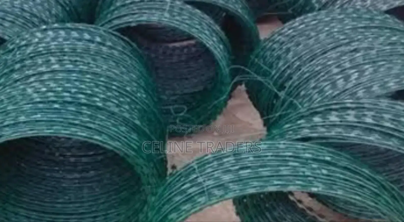 Green Razor Wire for Wall and Perimeter Fencing