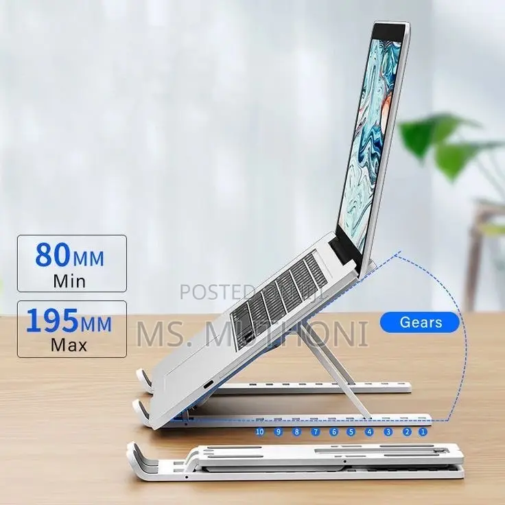 An Ergonomic, Adjustable Laptop Stand