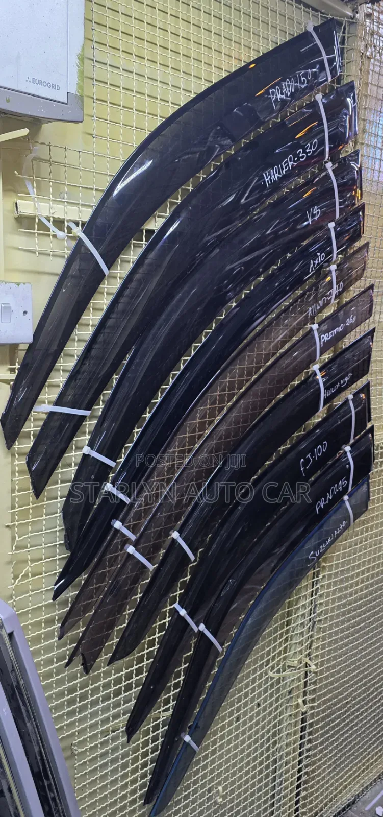 Original Car Door Visors / Windbreakers for All Models