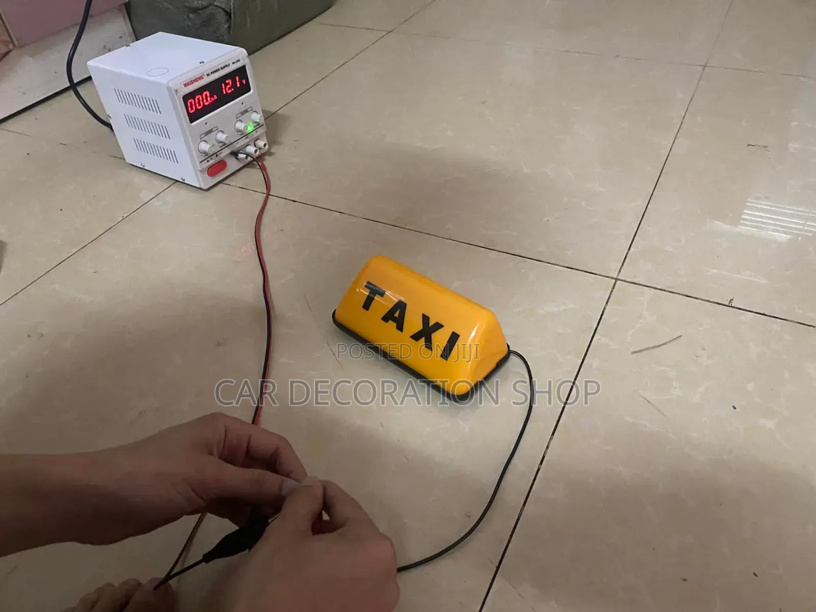 Magnetic Led Taxi Roof Sign Lamp for Night Visibility With Taxi Letter