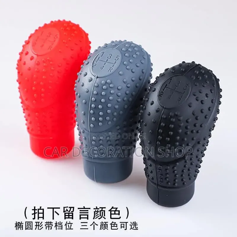 Universal Flexible,soft, Antislip Silicone Car Shift Knob Covers