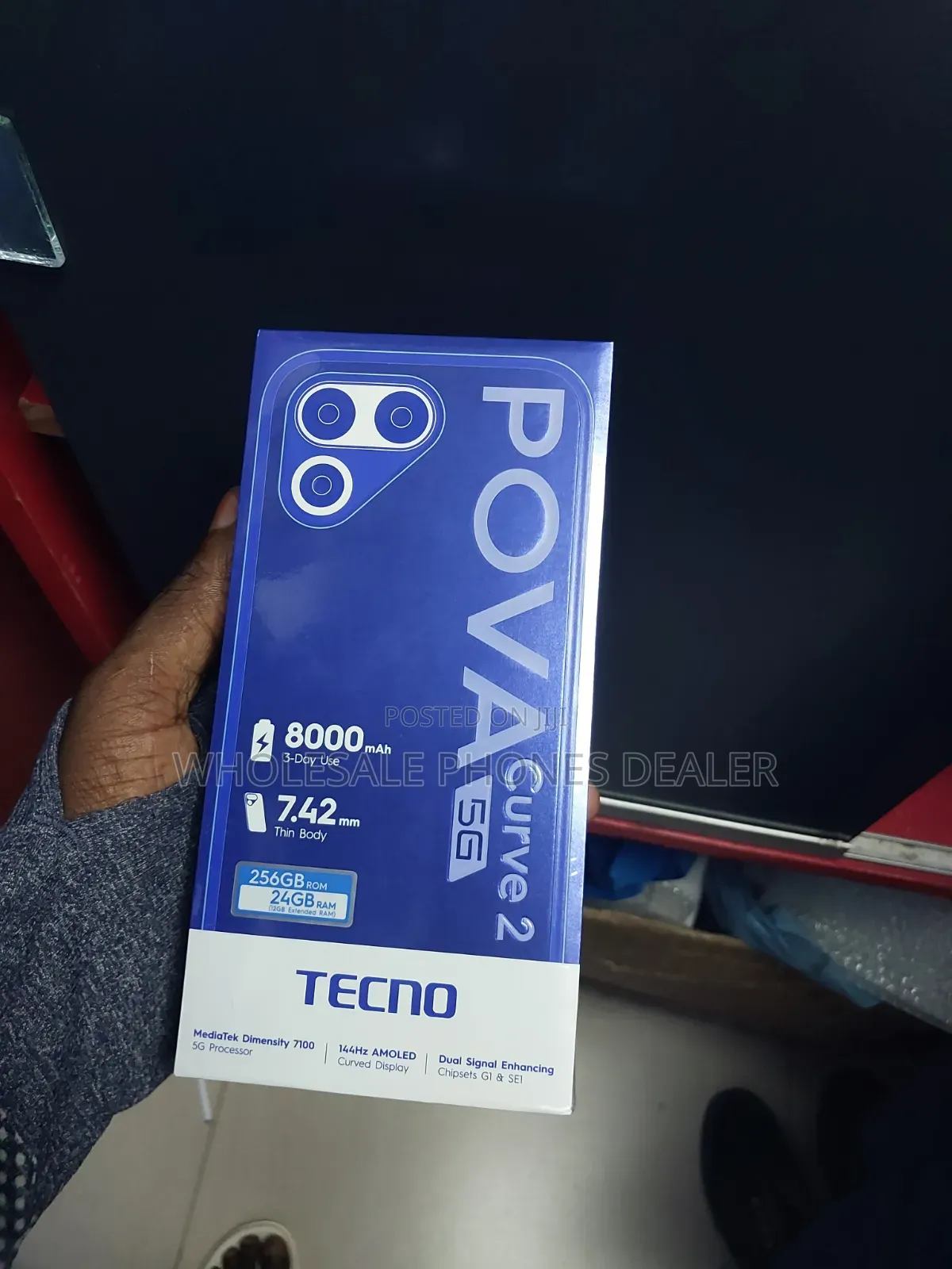 New Tecno Pova Curve 2 256 GB Gray
