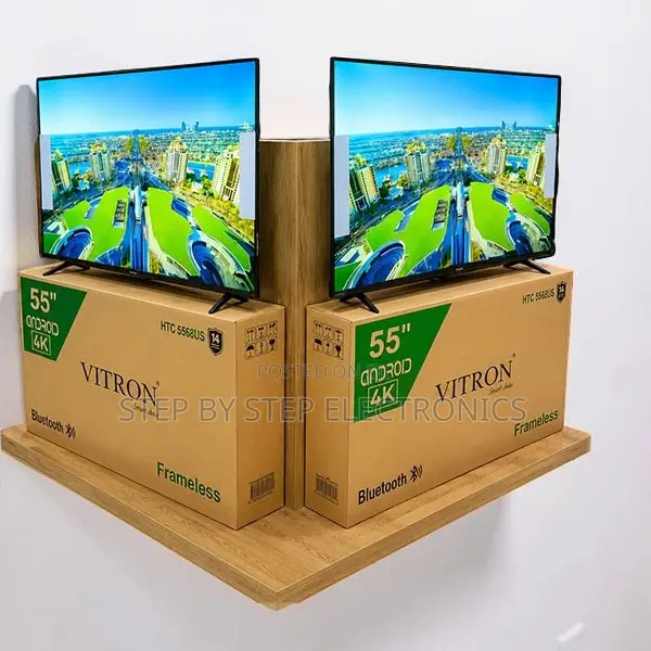 Crystal-Clear Display Vitron 55 Inch Smart Android LED TV