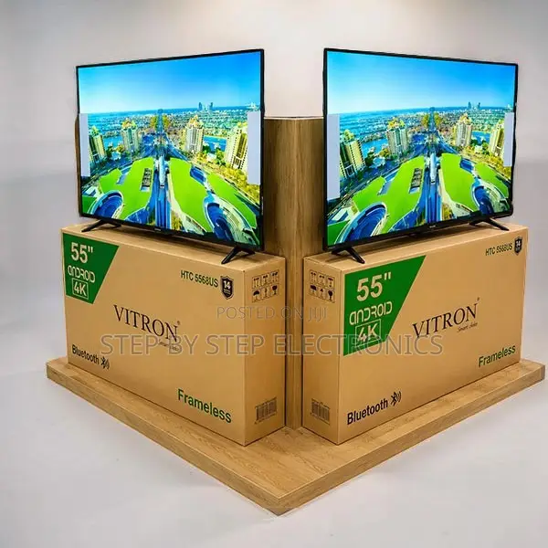 Cinematic UHD Premium Vitron 55 Inch Smart Android LED TV