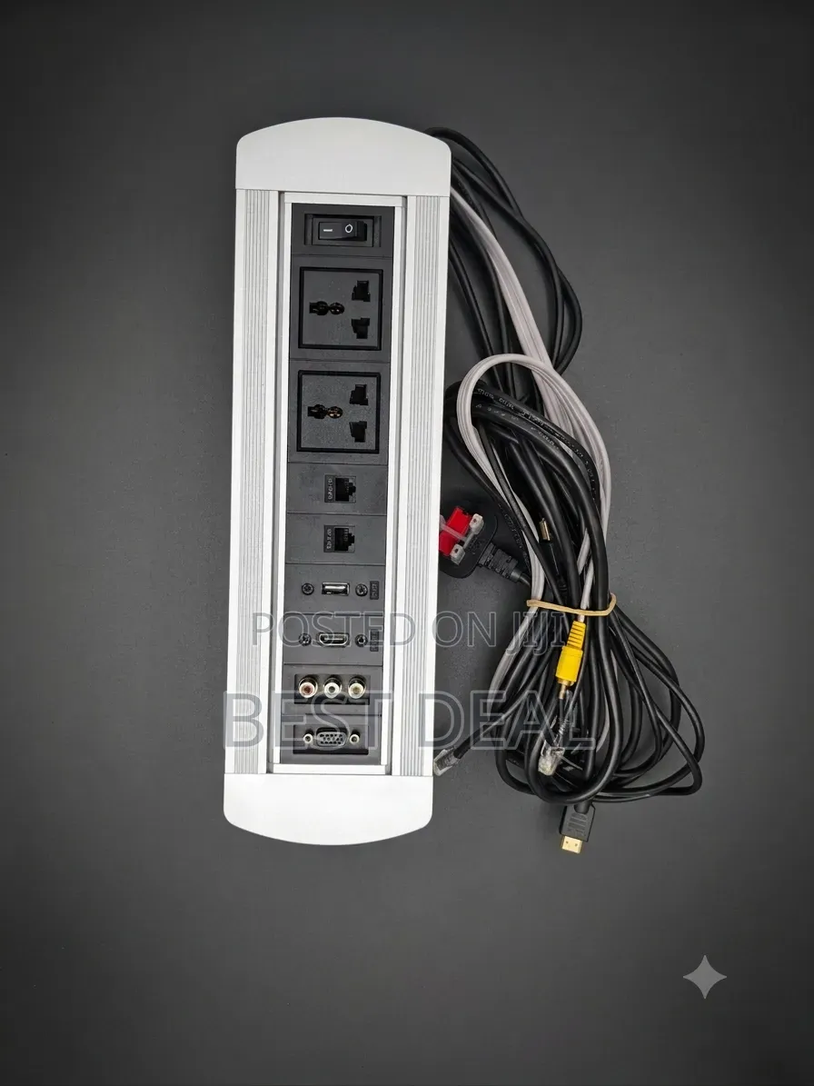 Multifunctional Rotatable Table Socket