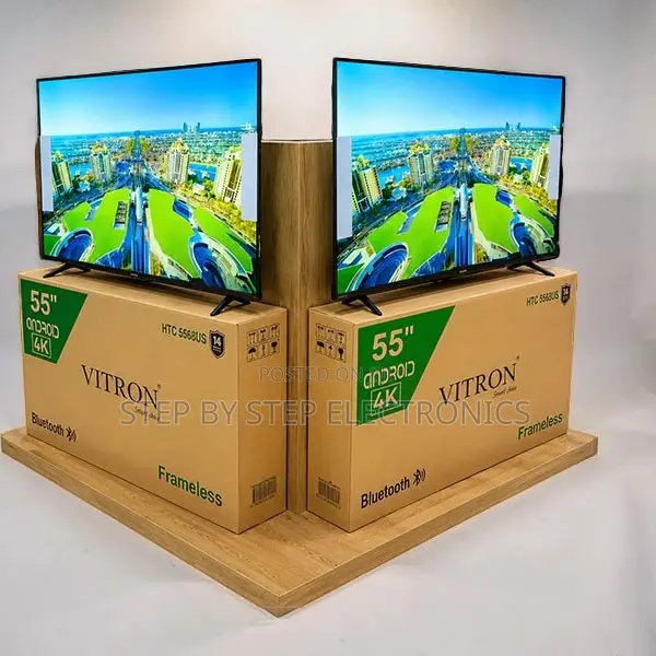 Ultra-Modern Smart Connected Vitron 55 Inch Smart Android LED TV