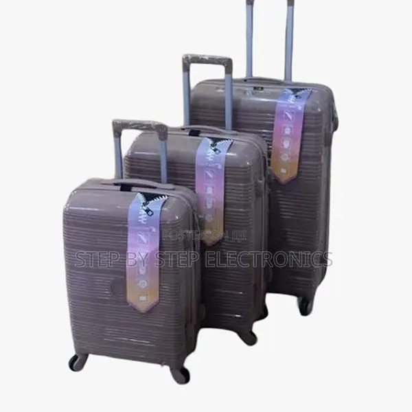 Water Proof 3 in 1 Unbreakable Rubber Suitcase Briefcase Travel Bags