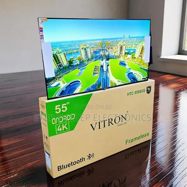Elegant Wi-Fi Inbuilt Vitron 55 Inch Smart Android LED TV