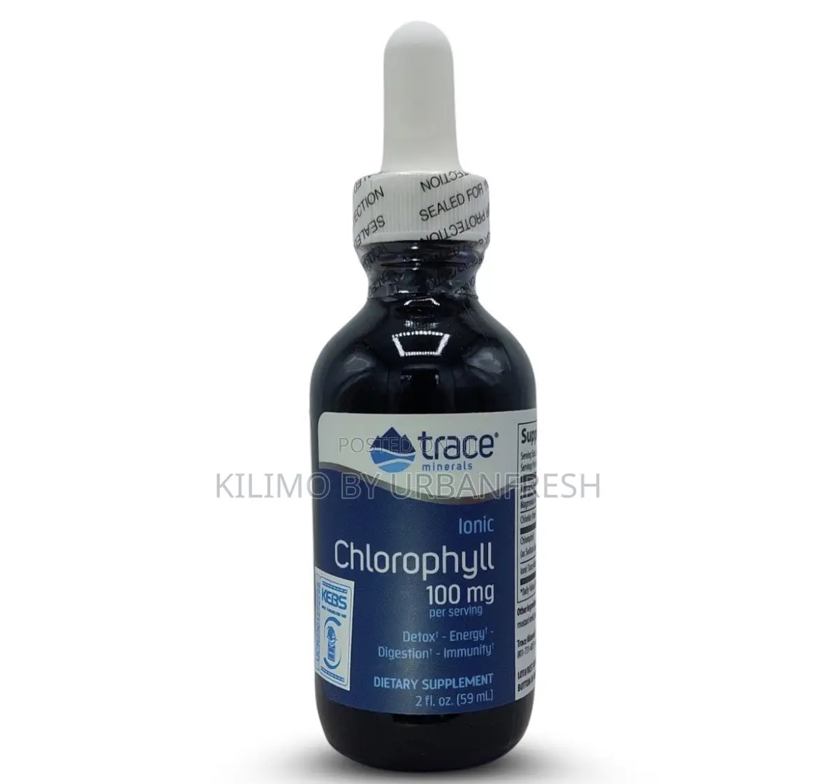 Trace Minerals Chlorophyll Ionic Liquid 100mg -59ml