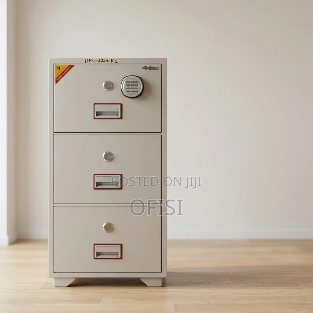 Office Cabinet; 3 Drawer Fireproof Cabinet