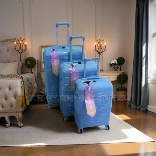 Lightweight 3 in 1 Unbreakable Rubber Suitcase Briefcase Travel Bags
