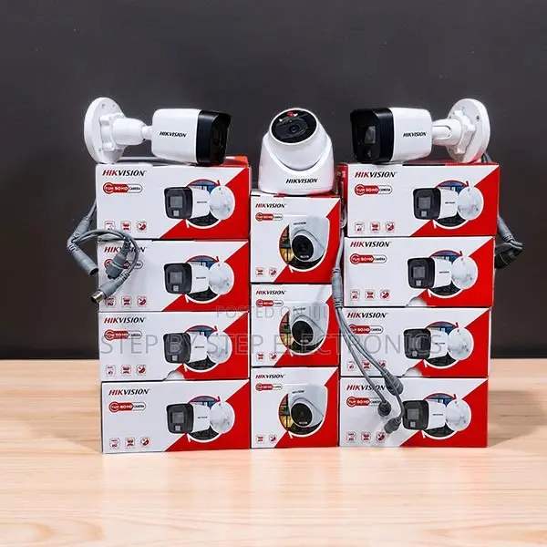 2MP Turbo HD Hikvision Smart Hybrid Colored Night Vision CCTV Cameras