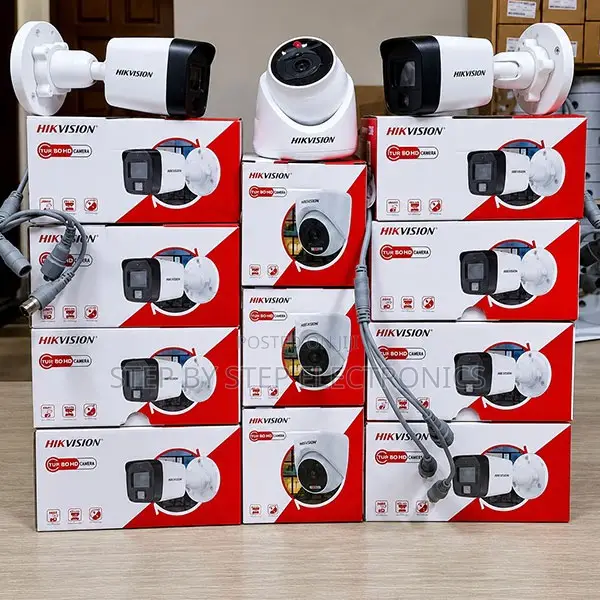 Indoor Outdoor Hikvision Smart Hybrid Colored Night Vision CCTV Camera