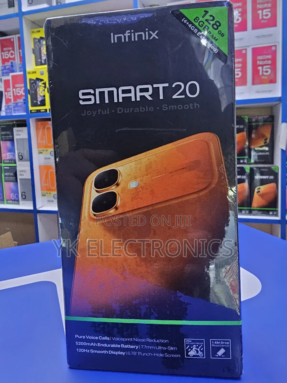 New Infinix Smart 20 128 GB Black