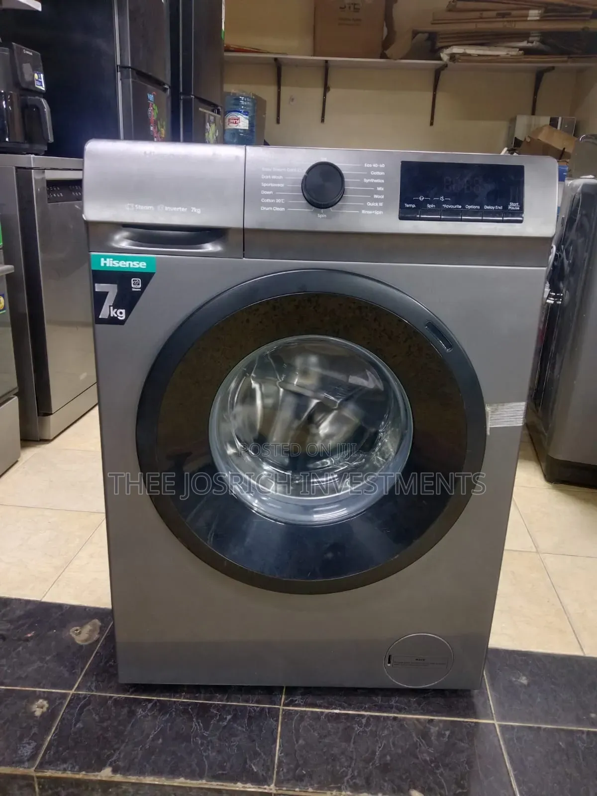 Hisense 7 Kg Wash and Spin Front Load Washing Machine