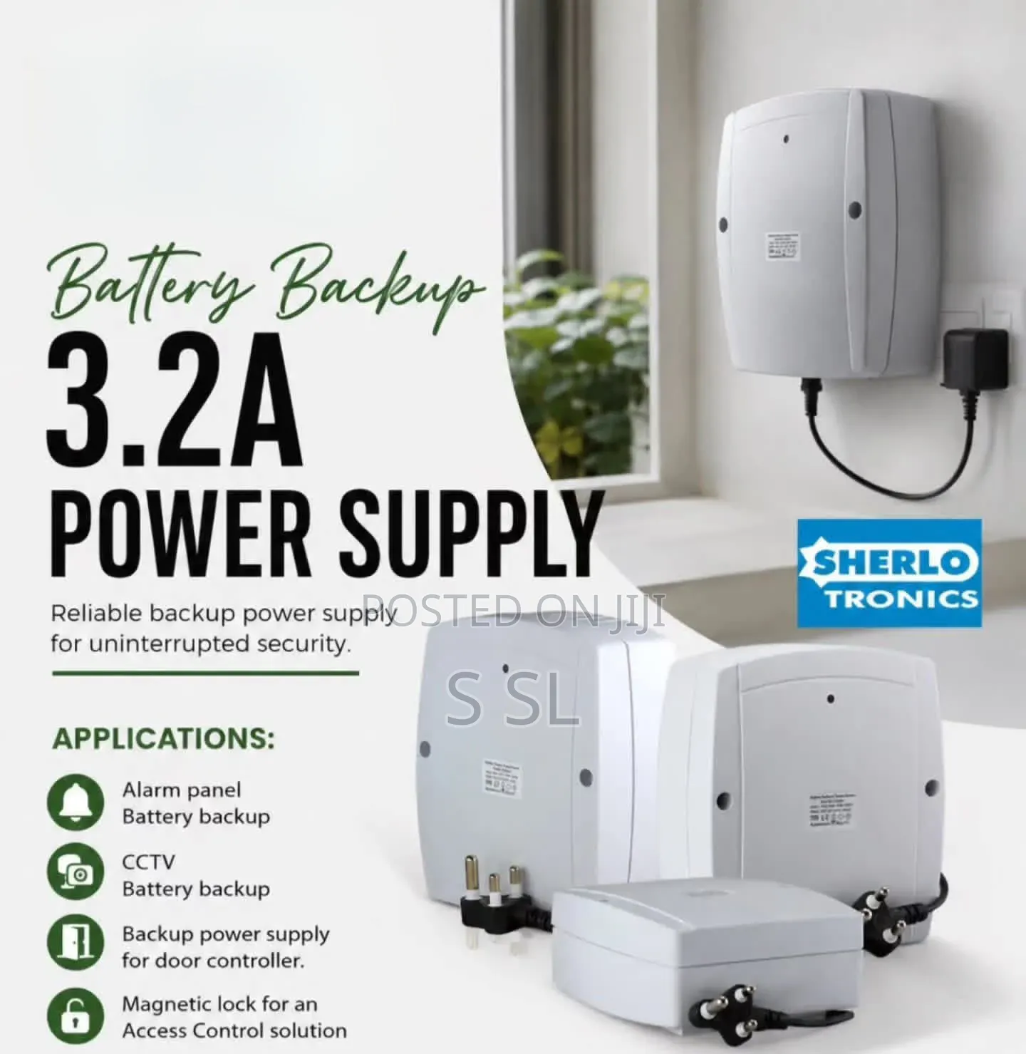 Sherlotronic 3.2A Power Supply Kenya – Reliable 12V Adapter