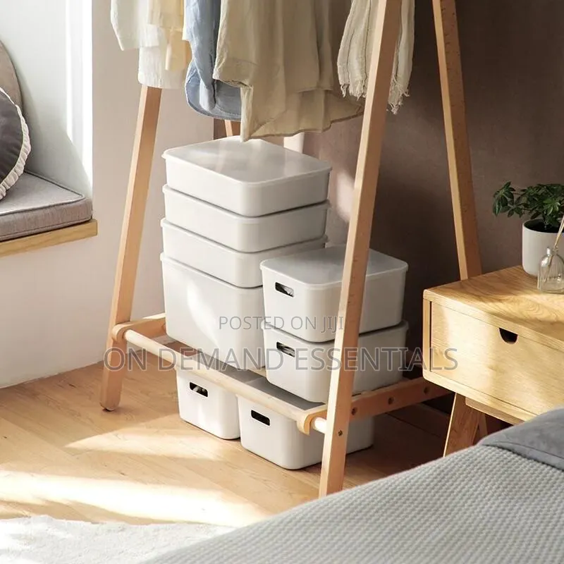 Large Size Modern Storage Basket With Lid