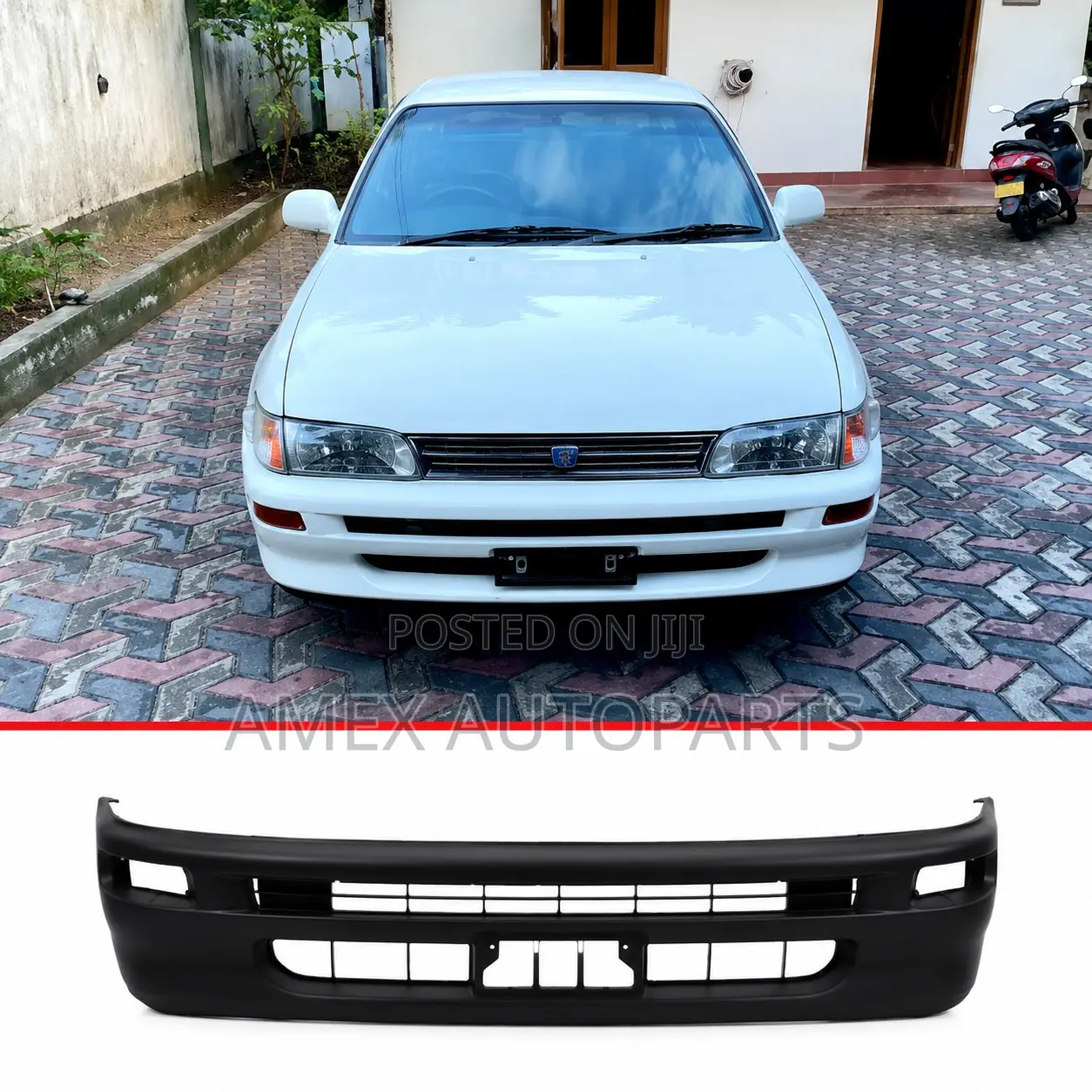 Front Bumper Toyota Corolla Ae100 1992 - 1994 Short