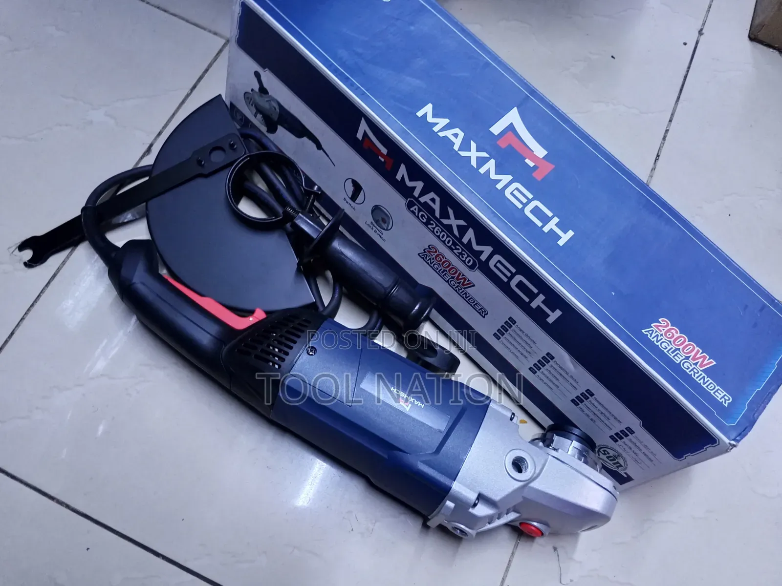 Maxmech 2600w Angle Grinder 9inch