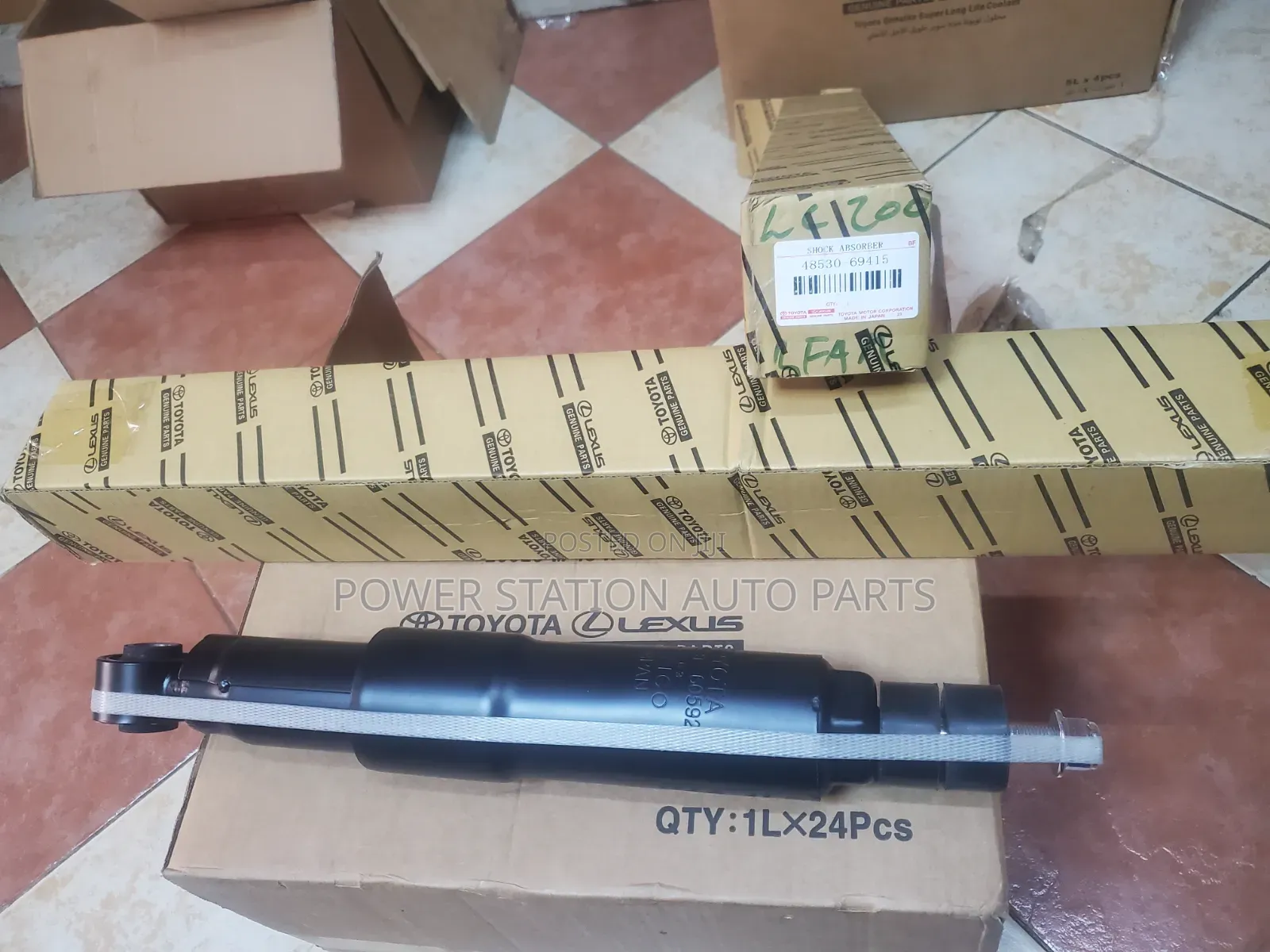 Toyota LC 200 Rear Normal Shock Absorber