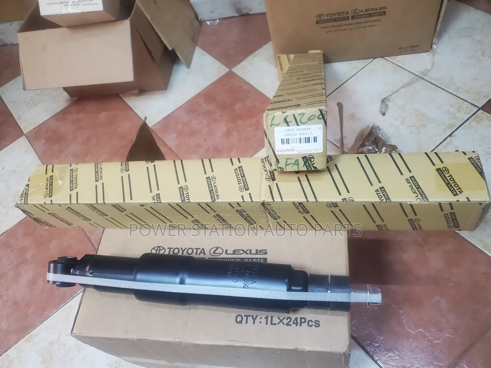 Toyota LC 200 Rear Normal Shock Absorber