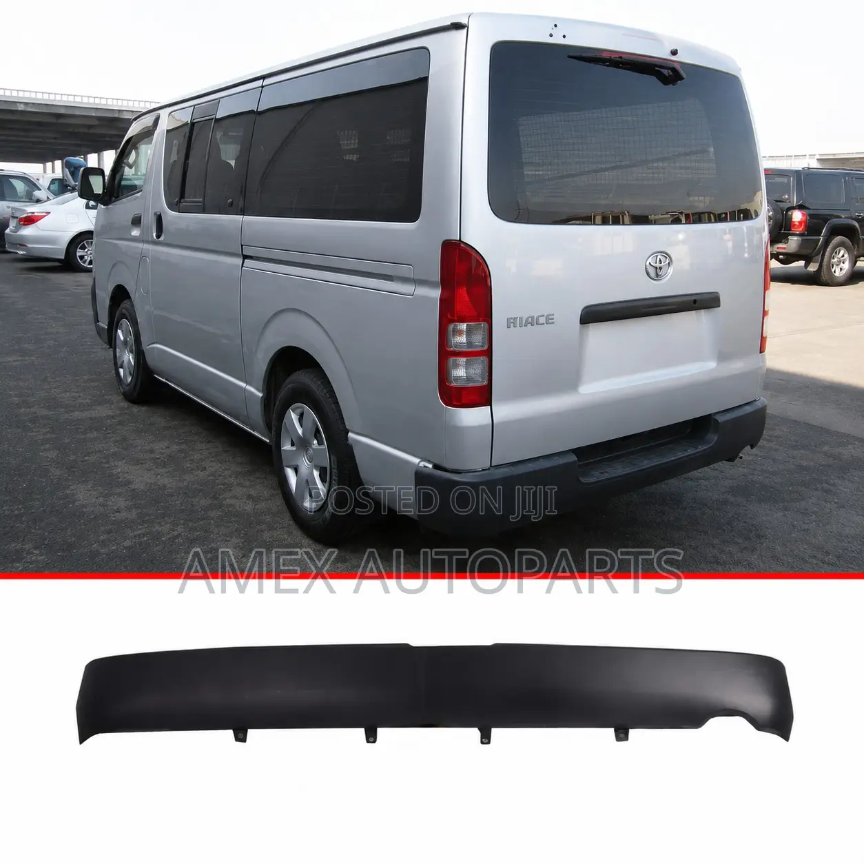 Rear Bumper Long Toyota 7l Hiace Kdh200 Kdh202 2005 - 2014 Model